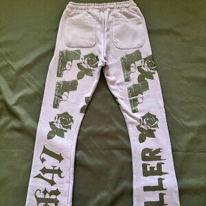 FAULTY FTY Tec9 logo Stacked Stacked (Flair-Unisex) fitted Sweatpants.
